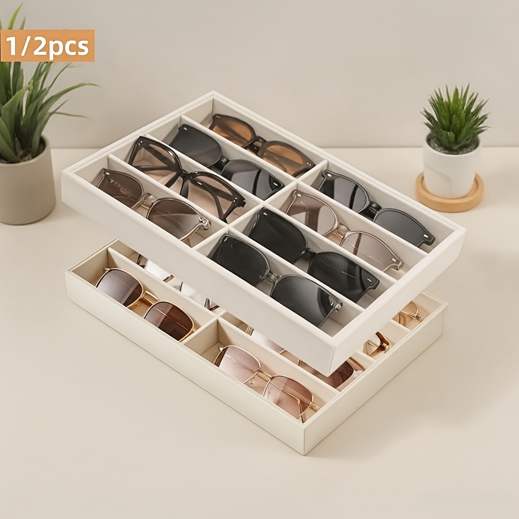 Jewelry Box Watches Bracelets - Versatile Gray Velvet Organizer Tray for
