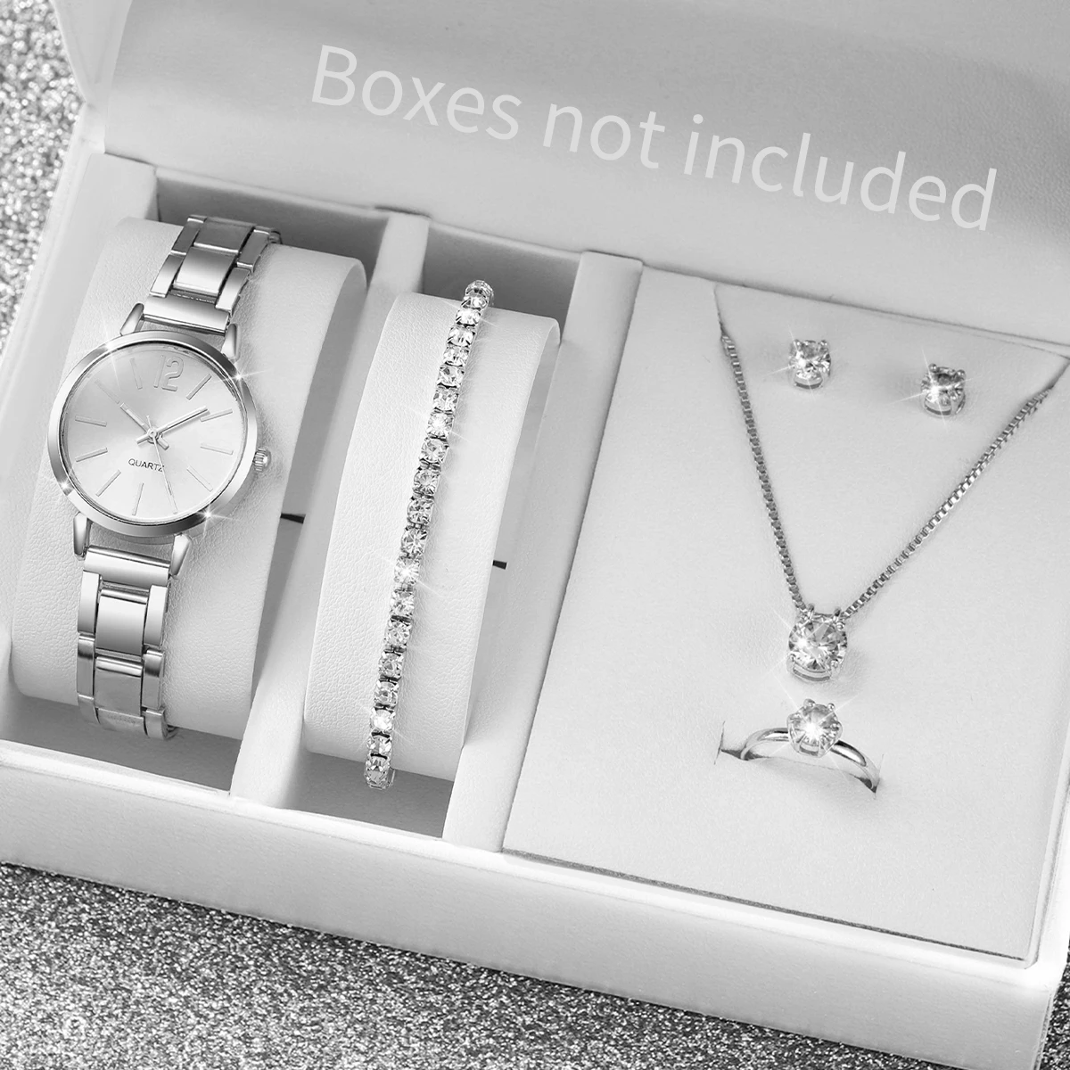 Jewelry Watches For Kids - 5/6PCS Fashion Women Watches Jewelry Set
