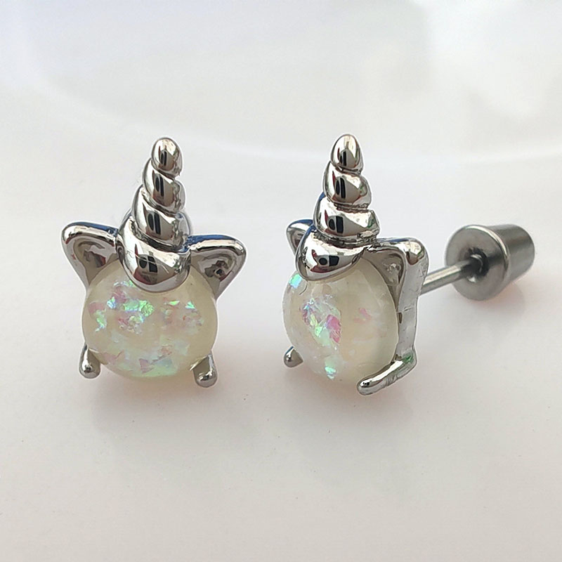 1 pair of stylish everything c - Opal Earrings Dangle review and price