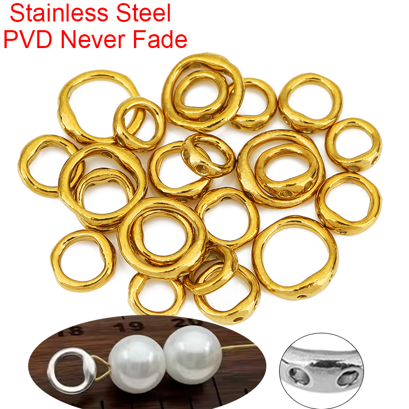 20pcs Stainless Steel Necklace - Charm Bracelet Beads review and price