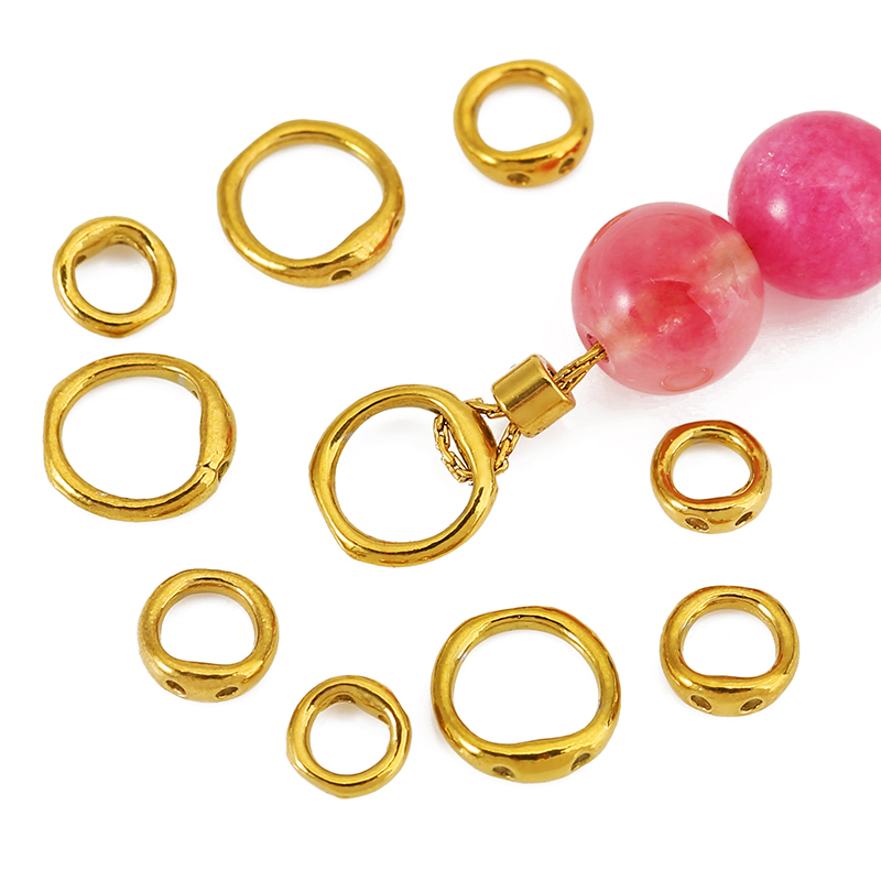 30pcs 5/6/8mm Stainless Steel  - Charm Bracelet Beads review and price