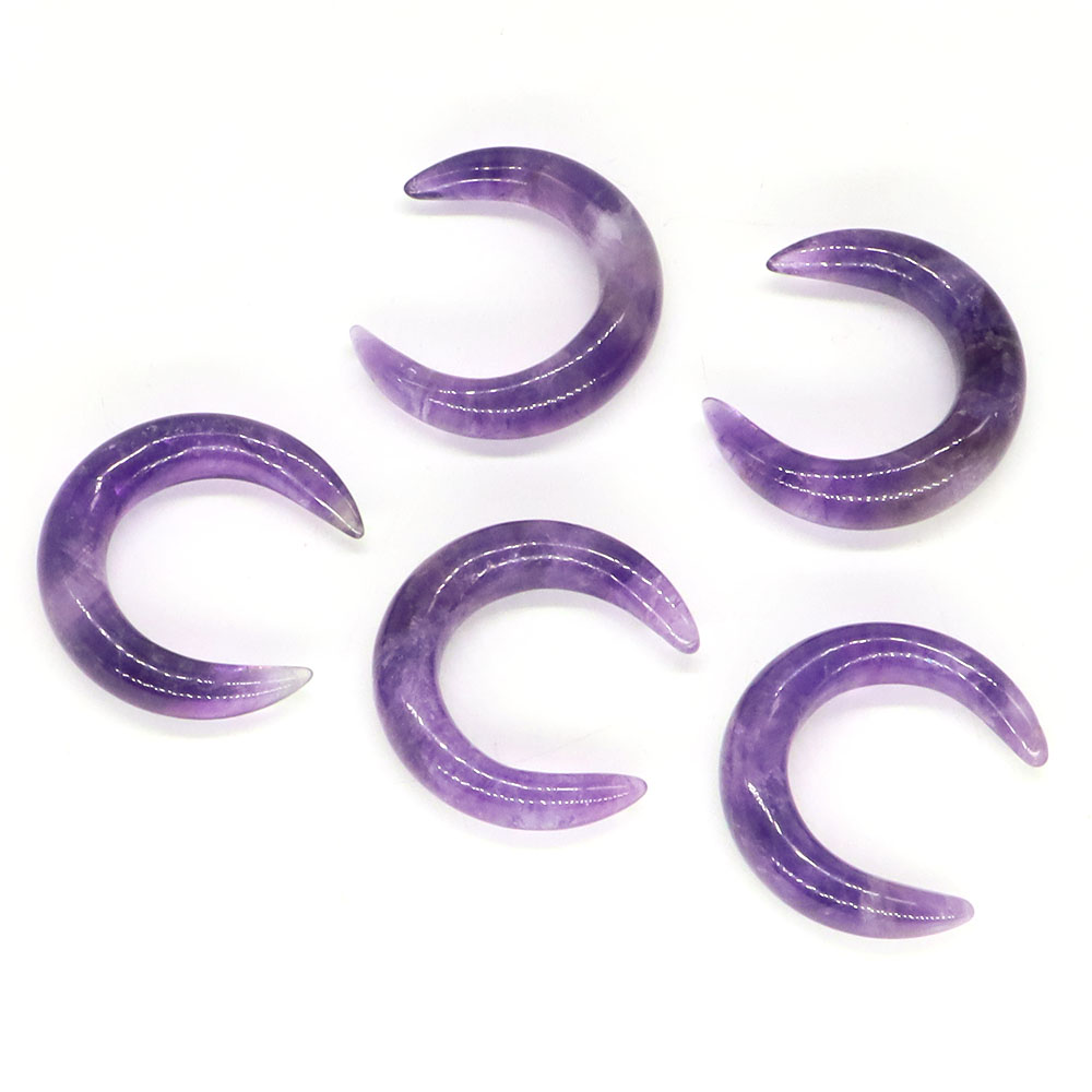 30mm Crescent Moon Shape Natur - Gemstone Bracelet Healing review and price