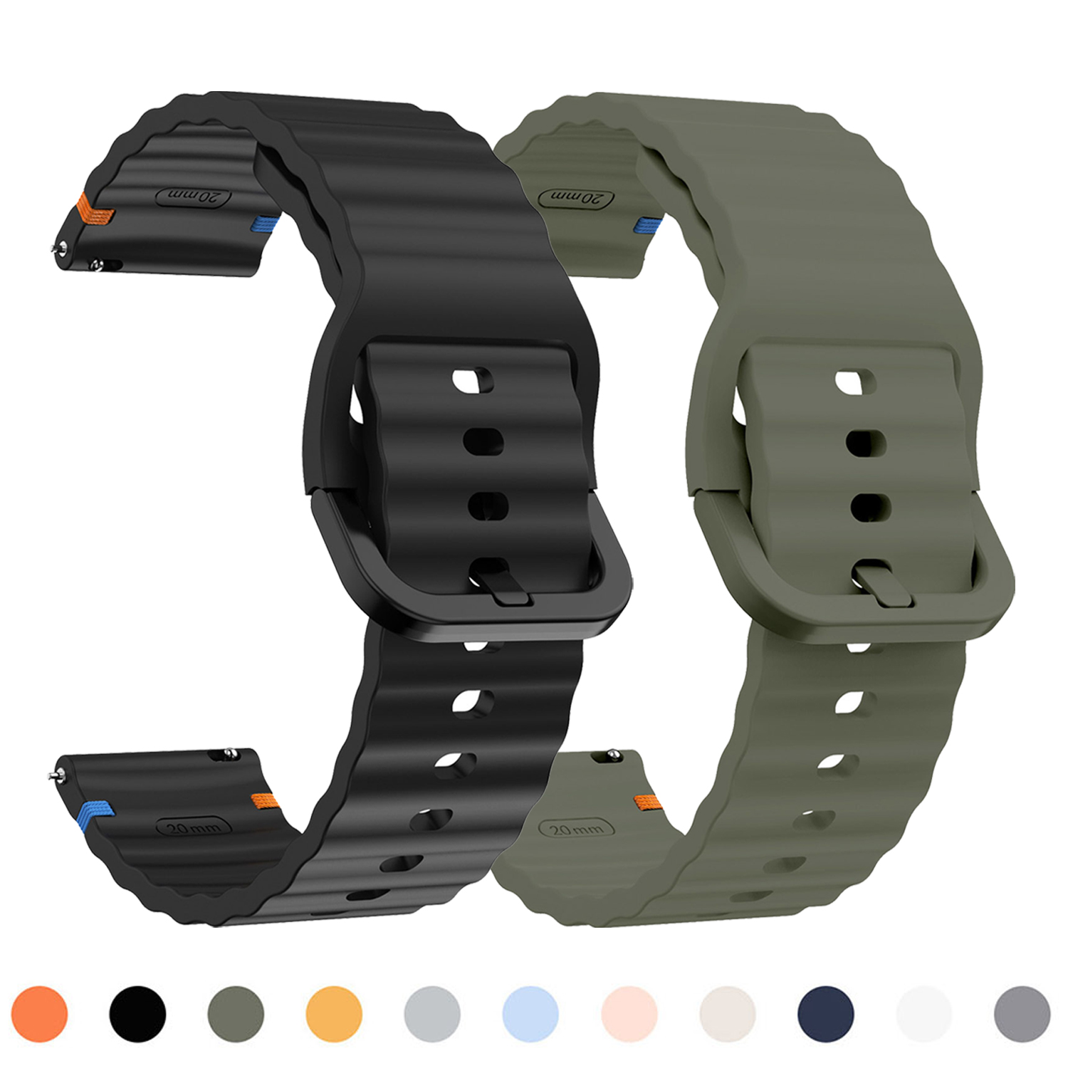 22mm Silicone Wriststrap For X - A1 Watches & Jewelry New York Photos review and price