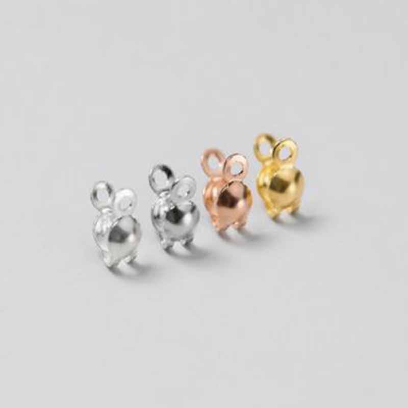 4pcs Genuine Real Pure Solid 9 - Charm Bracelet Beads review and price