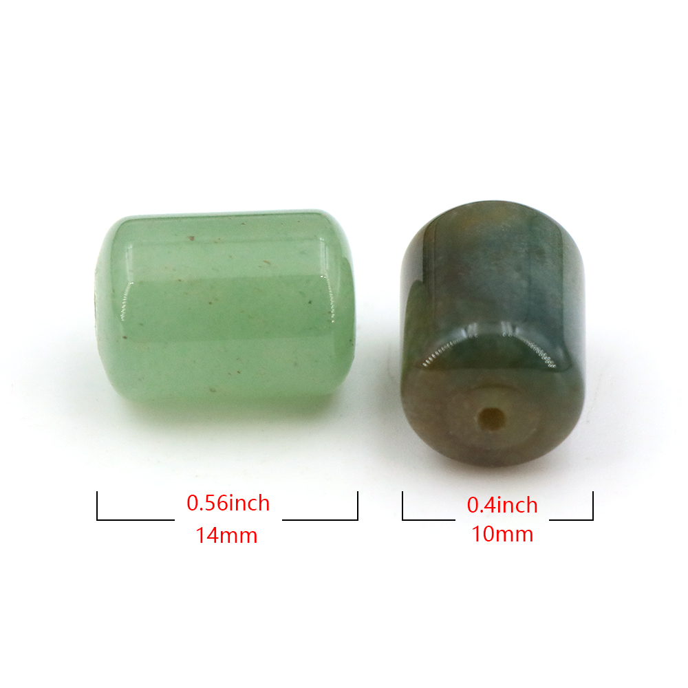 10x14mm Natural Stone Cylinder - Gemstone Bracelet Healing review and price