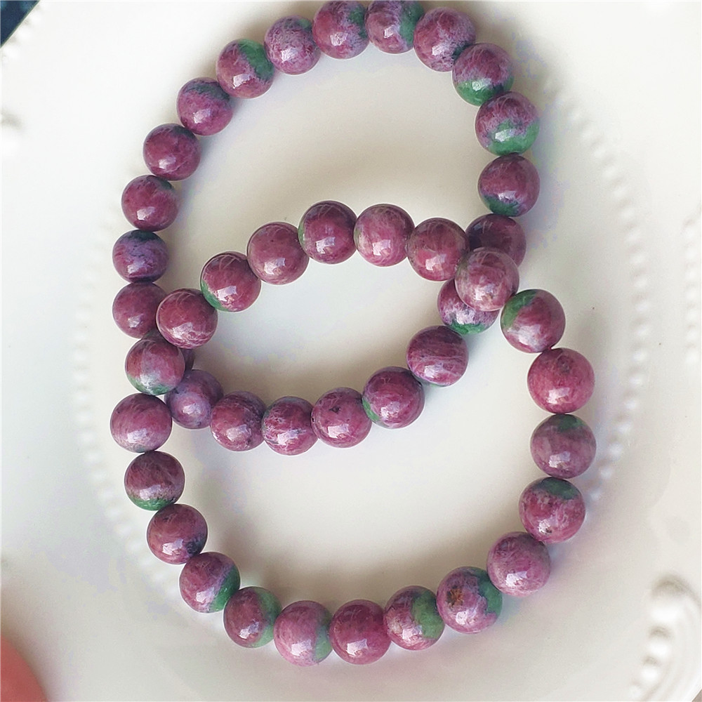 Natural Red Ruby Gemstone Brac - Gemstone Bracelet Healing review and price