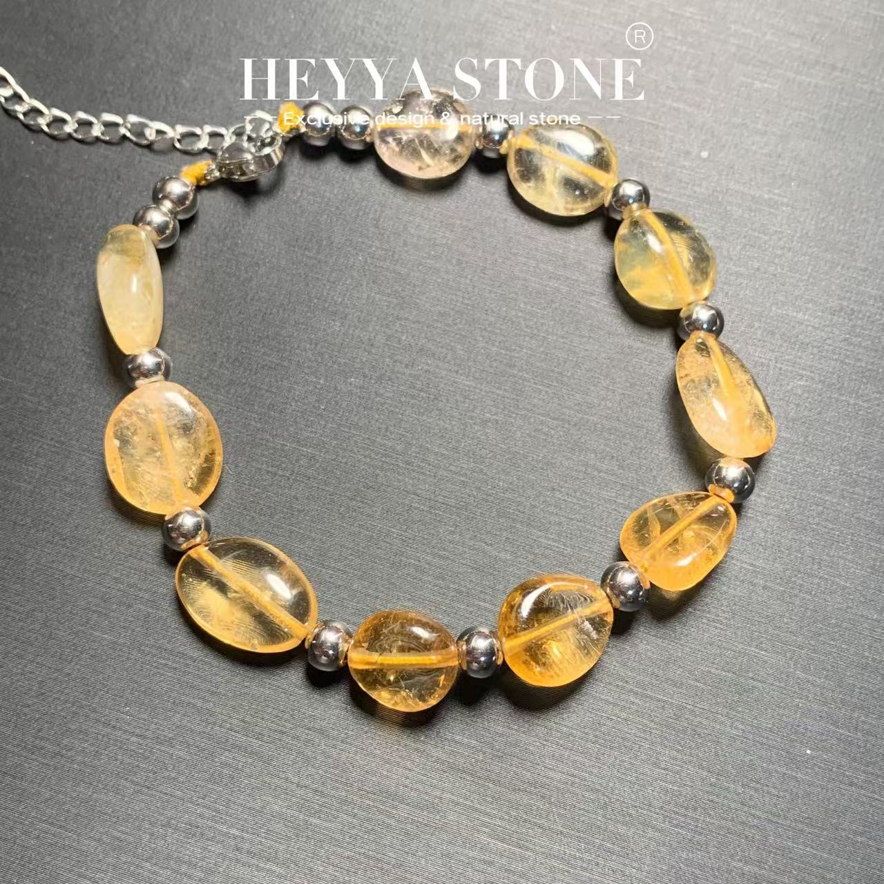 HEYYA STONE Natural Citrine Br - Gemstone Bracelet Healing review and price