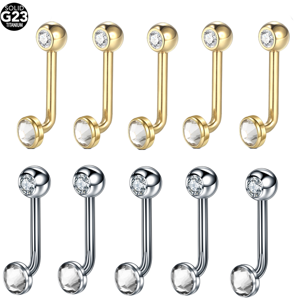 5Pcs/lot G23 Titanium Christin - Christina Jewelry & Watches Marguerite Ørestik Forgyldt Sølv review and price