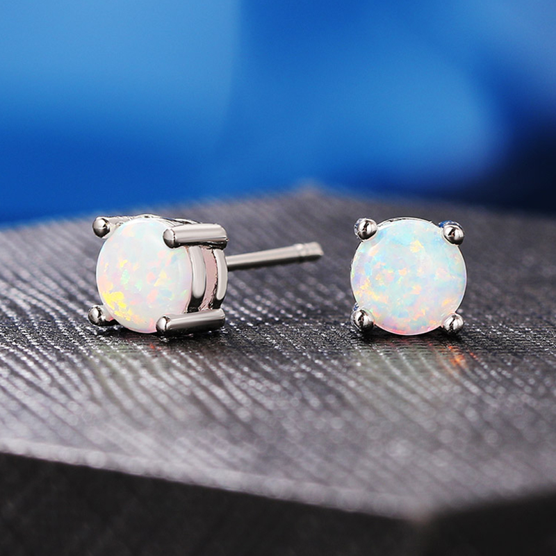 Simple Women's Stud Earrings W - Opal Earrings Dangle review and price