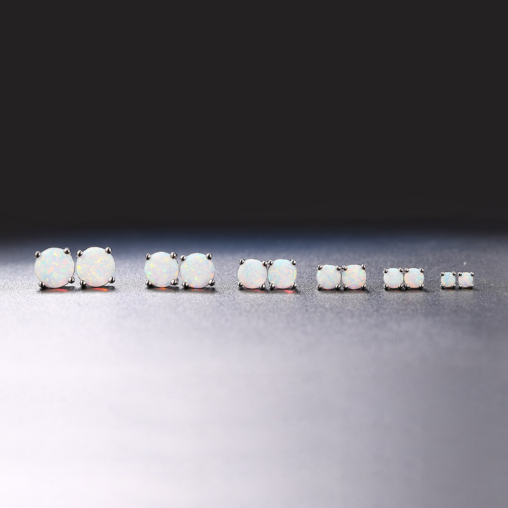 Simple Women's Stud Earrings W - Opal Earrings Dangle review and price