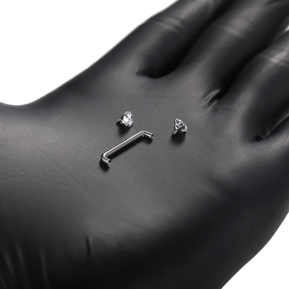 1PC Titanium Surface Piercing  - Christina Jewelry & Watches Marguerite Ørestik Forgyldt Sølv review and price