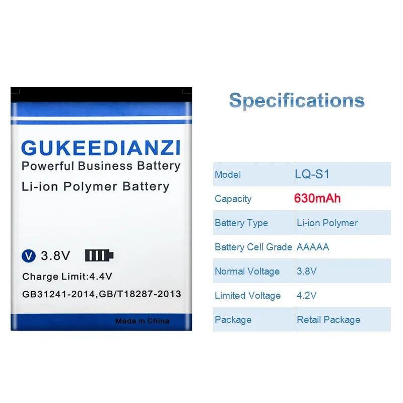 630mAh LQ-S1 Watch Battery For - A1 Watches & Jewelry New York Photos review and price
