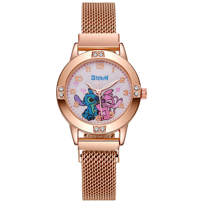Cartoon Diamond Stitch Watches - Jewelry Watches For Kids review and price