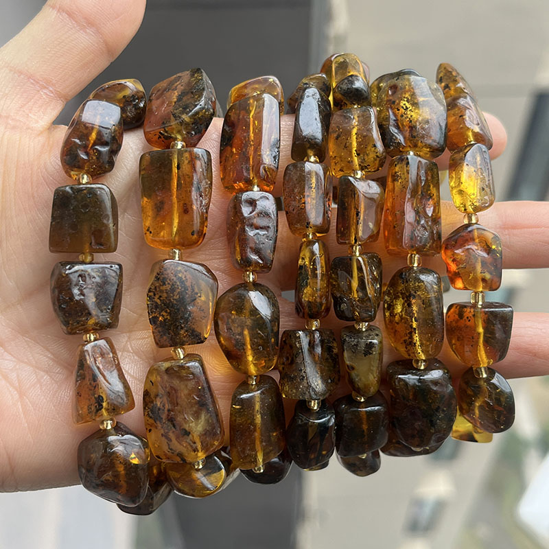 100% Real Amber Bracelets for  - Gemstone Bracelet Healing review and price
