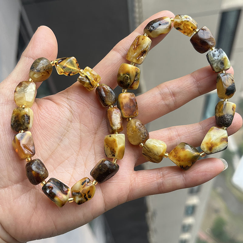 100% Real Amber Bracelets for  - Gemstone Bracelet Healing review and price
