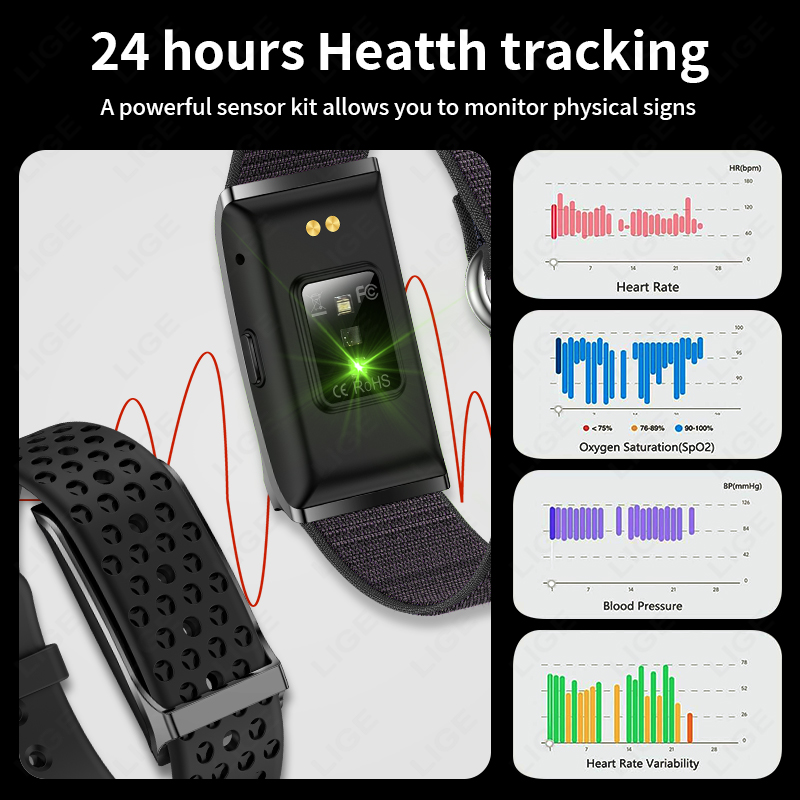 LIGE 100+ Sport Fitness Tracke - Smartwatch review and price