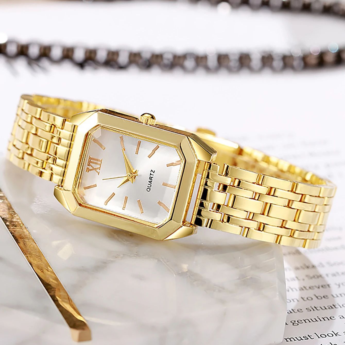 The lady's compact quartz watc - Jewelry Box Watches Bracelets review and price