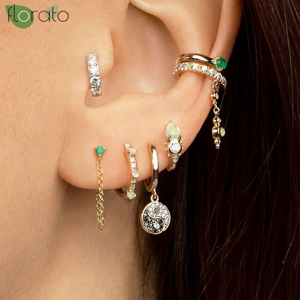 925 Sterling Silver Needle Exq - Opal Earrings Dangle review and price
