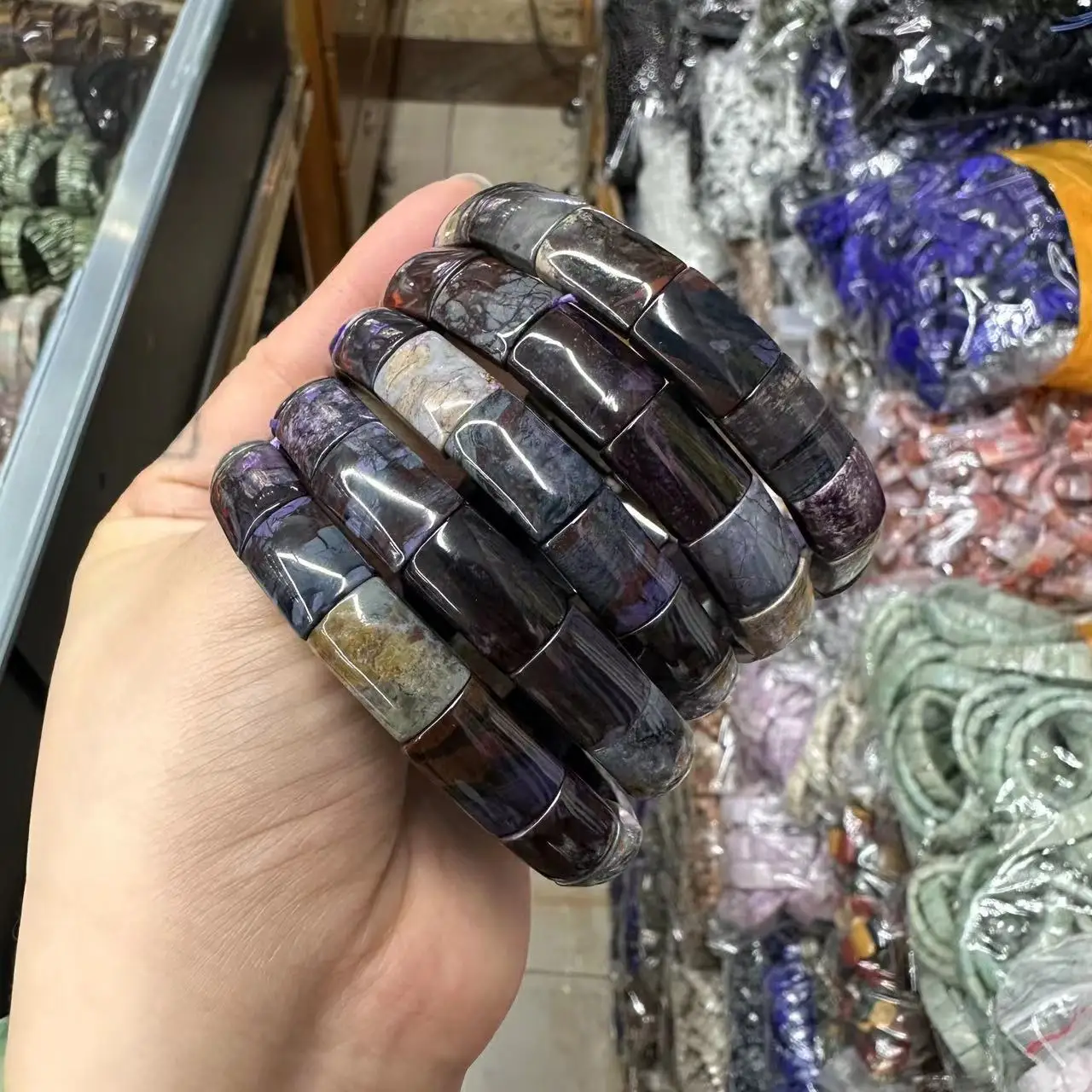AAA Natural Sugilite Bracelet  - Gemstone Bracelet Healing review and price