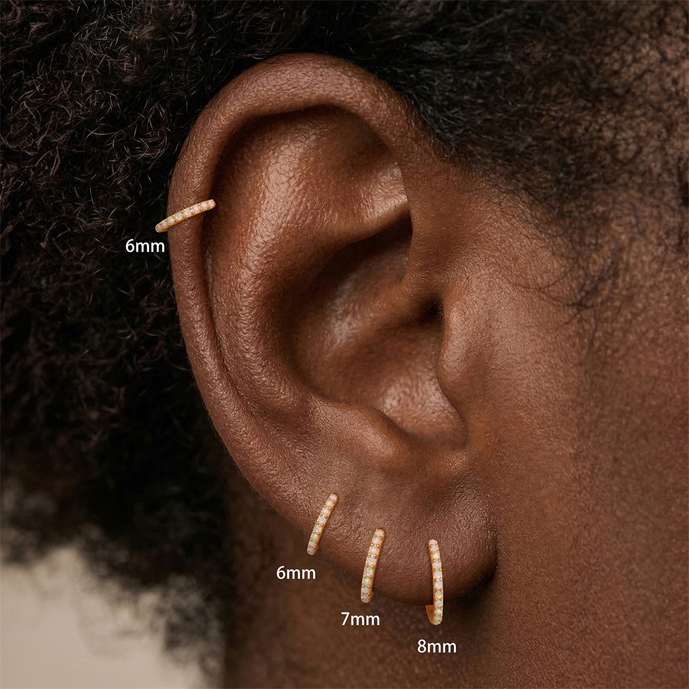 CANNER 1PC 925 Sterling Silver - Opal Earrings Dangle review and price