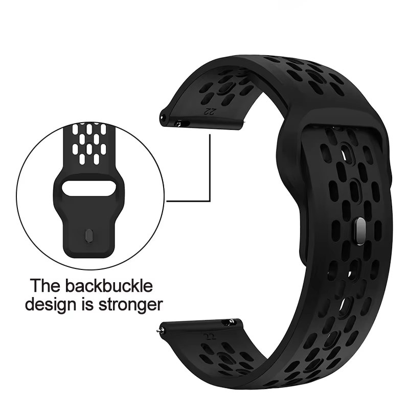 22mm Sport Silicone Strap For - A1 Watches & Jewelry New York Photos review and price