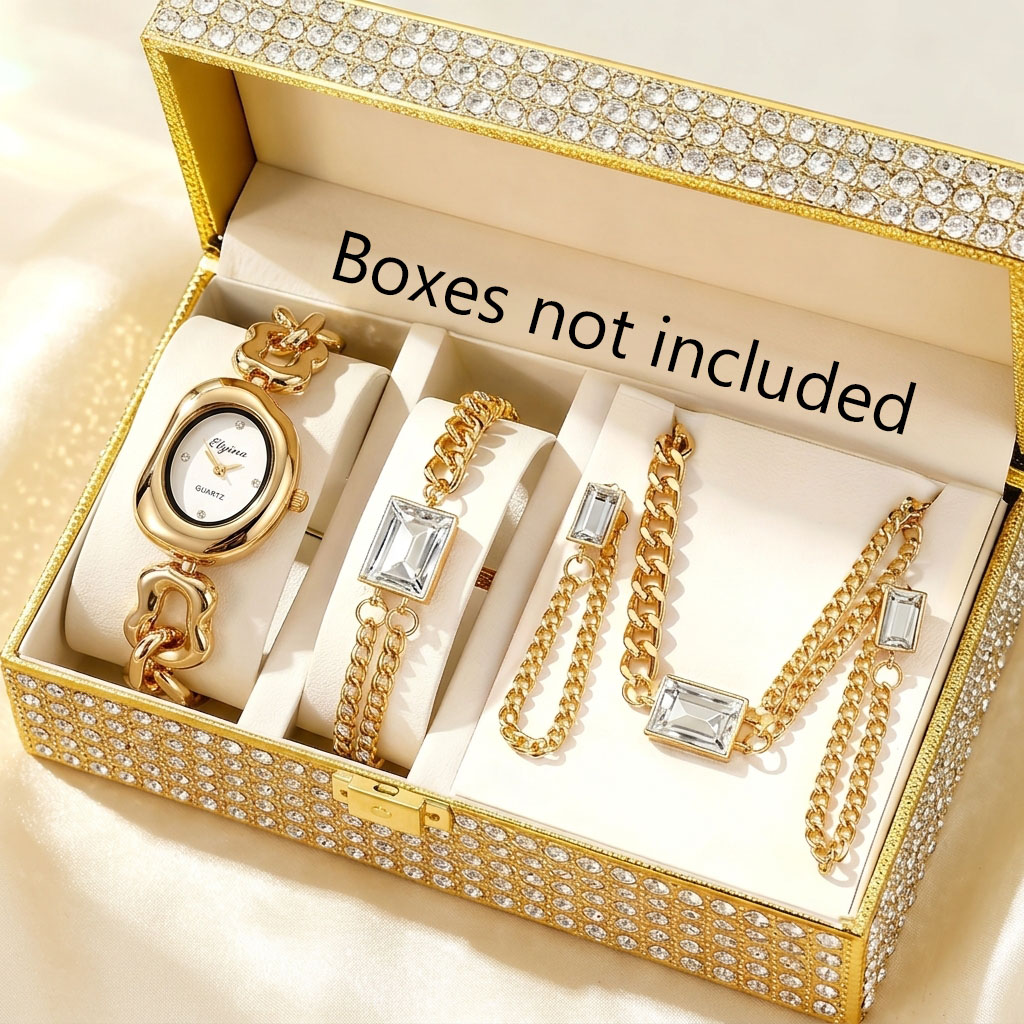 5PCS Fashion Irregular Women Q - Jewelry Box Watches Bracelets review and price