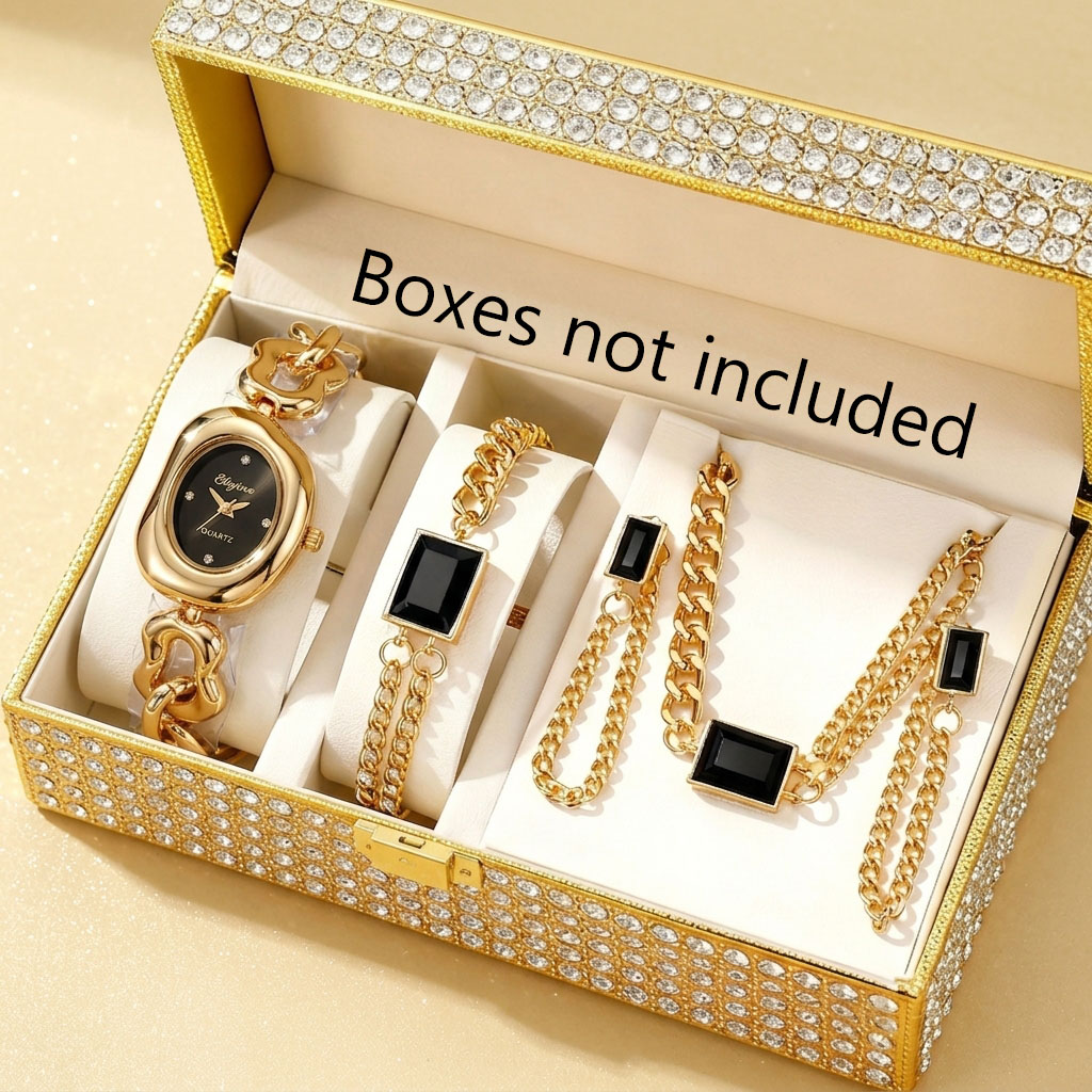 5PCS Fashion Irregular Women Q - Jewelry Box Watches Bracelets review and price