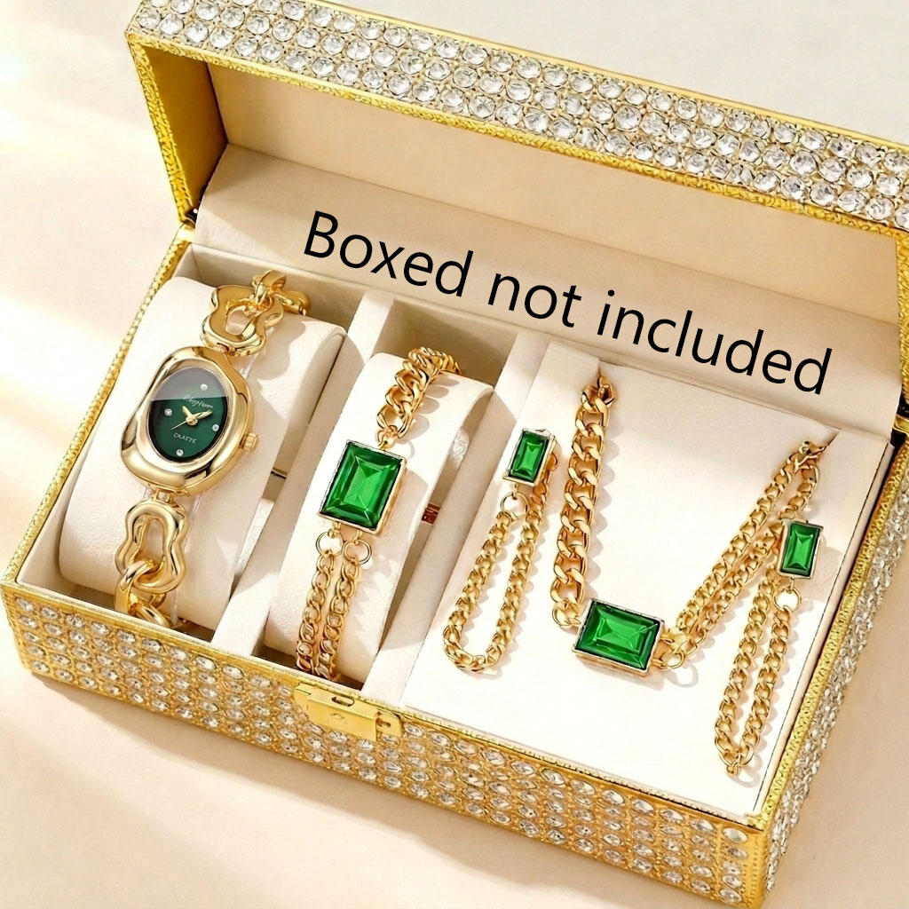 5PCS Fashion Irregular Women Q - Jewelry Box Watches Bracelets review and price